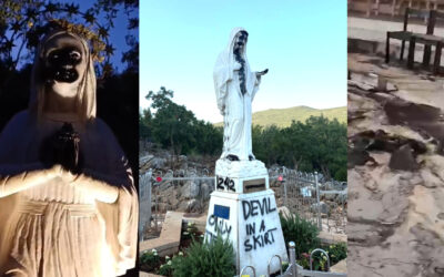 Statue de la Vierge Marie profanée à Medjugorje : comment répondre sans nourrir le mal ?